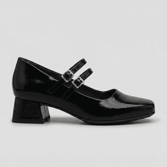 Zapato Mary Jane Negro/Charol Tati 95 Piccadilly