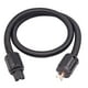 thumbnail image 4 of Cable de alimentación HiFi para audiófilos Cable de alimentación de Audio 125V 15A enchufe estadounidense Andiec C15 y/2/3M resistente 12AWG cable de 1M, 4 of 5