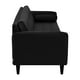 thumbnail image 5 of Sofa Retro 3cg Felpa 00 Negro, 5 of 6