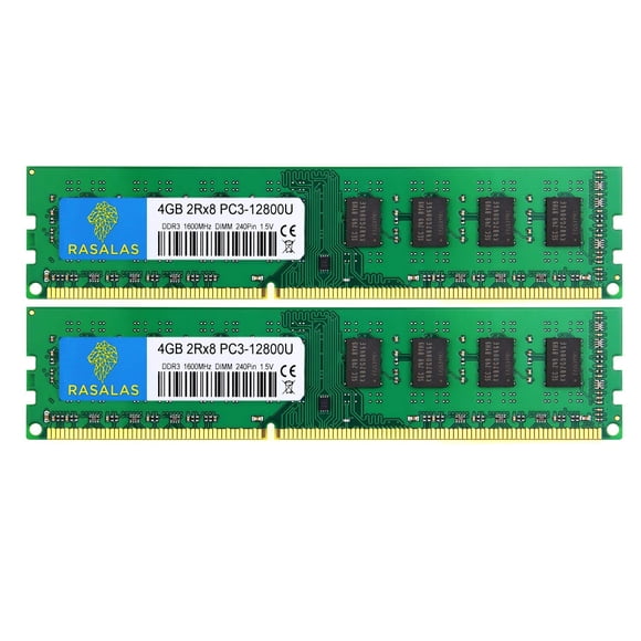 Kit De Sobremesa Memory Ddr3 De 8 Gb (2 X 4 Gb) Pc3 12800 1600