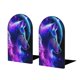 thumbnail image 1 of Lobo Galáctico Sujetalibros decorativos temáticos, tope para estantería con base antideslizante, uso dual para hogar y oficina - 2 piezas, 1 of 6