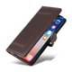 thumbnail image 2 of Premium Wallet Case for Samsung Galaxy S24 Ultra with Card Slots & Kickstand, Flip Cover Brown, 2 of 6
