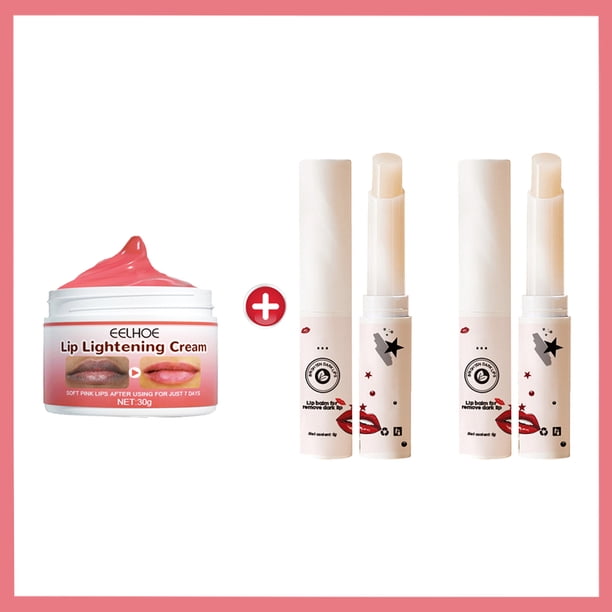 Lips Pink Fresh Lightening Bleaching Cream Treatment Remove Dark Lips Lip Balm Hydrating Moisturizer Nourishing Essence