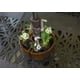 thumbnail image 2 of Jardinera con sombrilla Alfresco Home, adoquín, color marrón tierra, esmaltada, 2 of 3