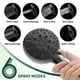 thumbnail image 2 of Cabezal de ducha Homaqua negro mate, 6 modos, manguera de 150 cm, 2 of 9