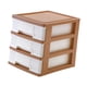 thumbnail image 4 of Cajón De Almacenamiento De Sobremesa De 3 Capas, Caja De Almacenamiento Multifuncional Para Maquillaje De Escritorio, 4 of 5