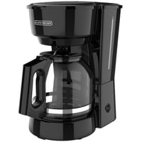 Cafetera Black+Decker, 12 Tazas, Fácil De Verter Vortex Tech, Color Negro
