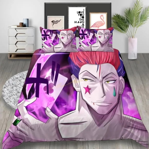 Japan Hunter Hunter ed Bedding Set Duvet Covers Pillowcases Comforter Bedding Set Bedclothes Bed Linen 05 Bed Sheets