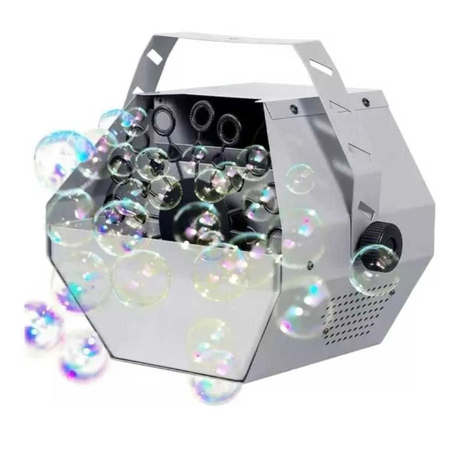 Importclick - Máquina De Burbujas Metal Eléctrica Fiestas