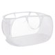 thumbnail image 3 of Hamper De Lavandería Plegable Con Bolsillo Lateral Hamper De Ropa Plegable Con Manijas Reforzadas Duraderas Para Lavandería Baño Habitación De Niños Dormitorio O Viaje 2 Paquete Blanco, 3 of 3