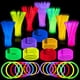thumbnail image 1 of Pulseras y collares JOYIN de Glow Sticks, 200 unidades, 20 cm, 1 of 8