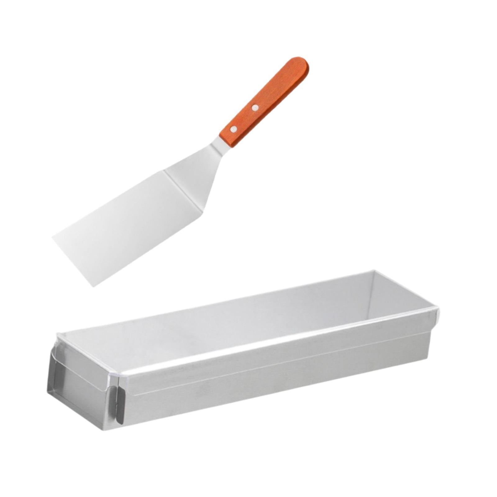 Magideal - Molde Para Hacer Pasteles Rectangulares, Molde Para Tiramisú, Mousse, Resistente, Para Hornear, Tartas, Pastelería, Herramienta Para Hornear Diy, Mold Tapa Acrílica Larga