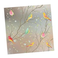Bothyi - Película De Privacidad Para Ventana, Calcomanía Decorativa Para Ventana De Pájaros Para Cocina, Dormitorio, Apartamento