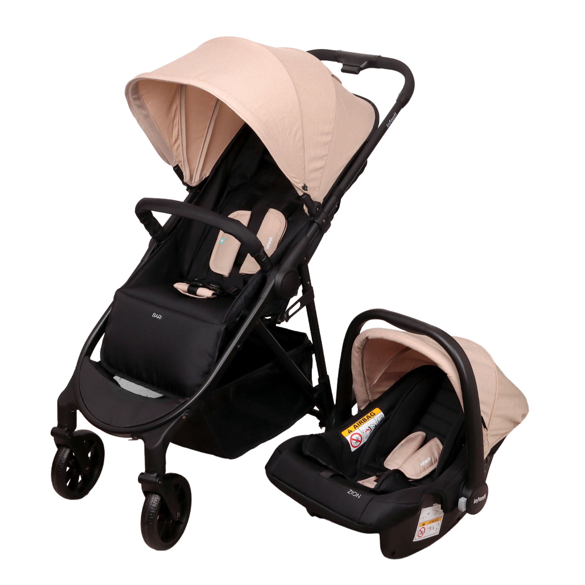 Coche Travel System Bari Beige Melange