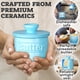 thumbnail image 5 of Cerámica Butter Crock Benicci Premium, color azul claro, 5 of 8