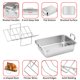 thumbnail image 4 of Bandeja para asar Kendane de 38 cm (15 pulg.) con rejilla de enfriamiento, 4 of 6