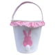 thumbnail image 2 of Canvas Easter Bunny Basket Tote Bag Regalo Juguetes Para Festival Caza Candy Pink, 2 of 5