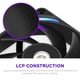 thumbnail image 3 of Ventilador NZXT F240X Performance de marco único con 2 PWM RGB de 120 mm, 3 of 9