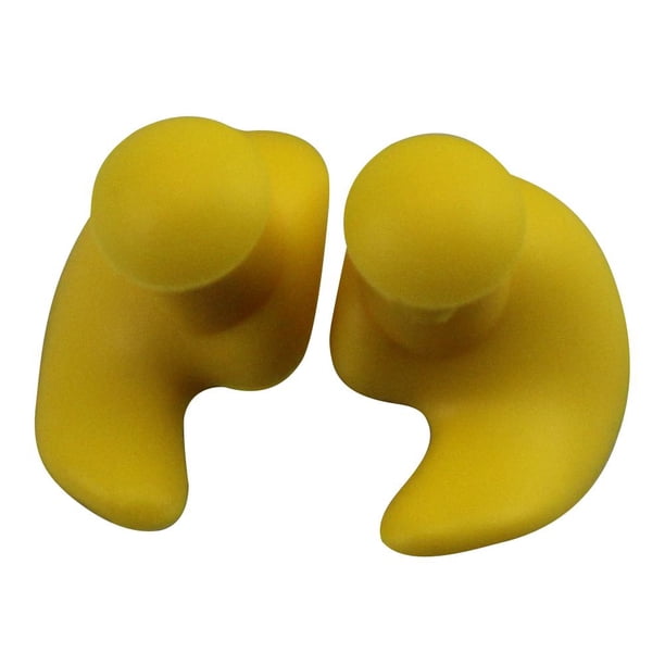 1 Pair Waterproof Silicone Soft Earplugs, Portable Durable Ear Plugs, Swimming Accessories