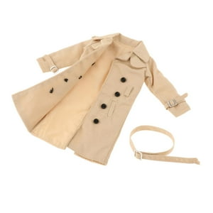 Genérico - Gabardina A Escala 1/12, Figura A Escala 1/12, Ropa Para Muñecas Para Figuras Masculinas De 6 Pulgadas, Color Caqui