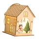 thumbnail image 5 of Decoración Colgante Del árbol De Navidad Del Muñeco De Nieve De La Casa Del Pueblo De Navidad Iluminada, 5 of 5