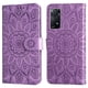thumbnail image 1 of Funda tipo cartera FOXDOCK para Xiaomi Redmi Note 12 Pro 4G , diseño girasol en relieve, cuero PU, cierre magnético, soporte y tarjetero, 1 of 5