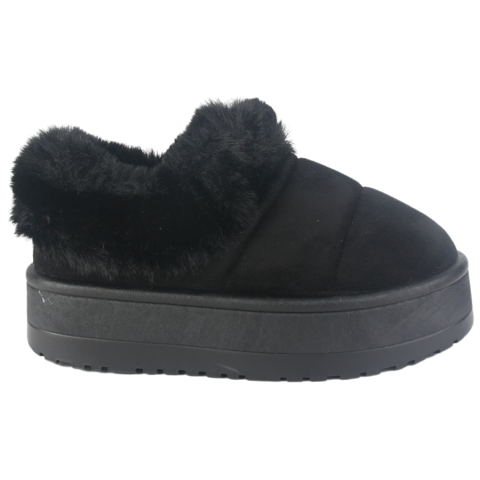 Pantufla Chalada Mujer Pinguih-5 Negro Urbano