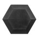thumbnail image 4 of Mancuernas hexagonales de hierro fundido recubiertas de goma 10 kg/par - Zoomster, 4 of 8
