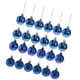 thumbnail image 2 of 24pcs 6cm bolas de navidad adornos de árbol de Navidad colgando decoraciones azul, 2 of 5
