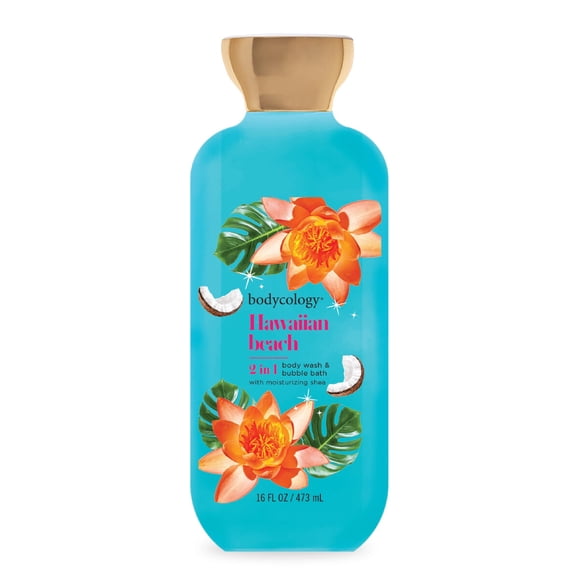 Bodycology Gel Ducha 2en1 Hawaiian Beach 473ml Hidratante