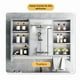 thumbnail image 3 of Mueble De Baño Organizador De 6 Repisas Con Espejo 90 x 12 x 70 cm Mármol Sintético Gris, 3 of 4