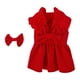 thumbnail image 4 of Vestido De Princesa De Navidad Para Cachorros, Conjunto De Ropa De Invierno Cálida Para Gatos, Bichones, Perros De Peluche, XL, 4 of 5