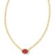 thumbnail image 1 of Collar Kendra Scott Cailin Crystal Gold Burgundy Crystal, 1 of 2