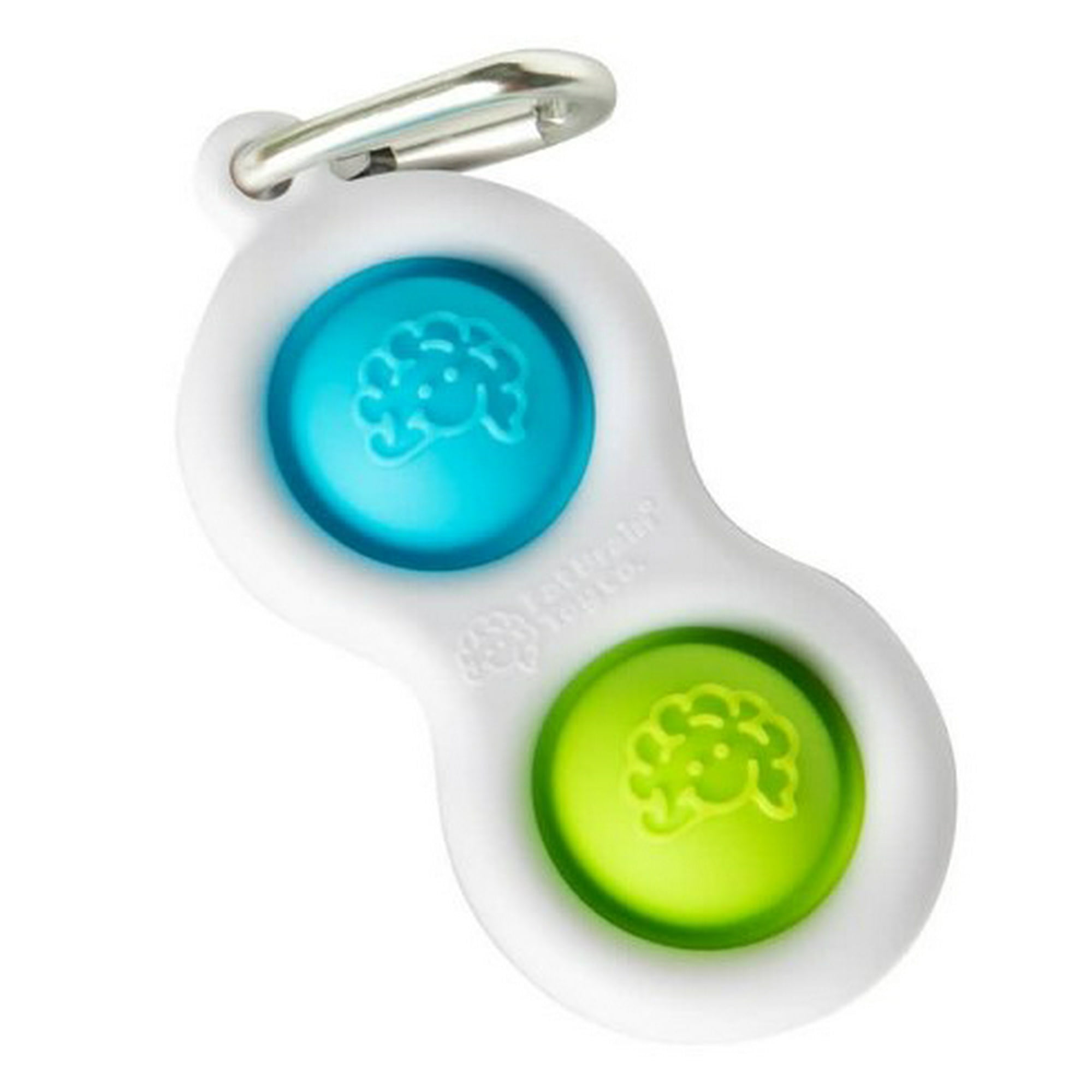 Fat Brain Toy Co - . Llavero Dimpl Transparente