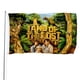 thumbnail image 1 of La Tierra Perdida Bandera impresa con temática, regalo perfecto para fanáticos, amigos y familiares, y adecuada para actividades al aire libre e interiores, decoraciones de fiesta. 60*90CM, 1 of 6