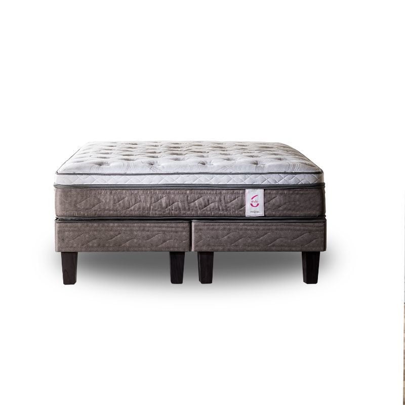 Rosen - Cama Europea New Style 6 2 Plaza Base Dividida