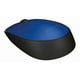thumbnail image 2 of Mouse Inalámbrico Logitech M170 Azul y Negro, 2 of 3