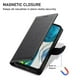thumbnail image 5 of Funda para FOXDOCK Motorola Moto G52 4G– Cuero Premium, 3 ranuras para tarjetas, Protección contra impactos, 5 of 5
