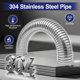 thumbnail image 2 of Tubo Flexible de Escape SKYMIRO 5 cm x 183 cm Acero Inoxidable, 2 of 6