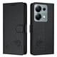 thumbnail image 1 of Funda tipo cartera FOXDOCK para Xiaomi POCO M6 PRO 4G con soporte, ranuras, RFID, diseño de gato, 1 of 5