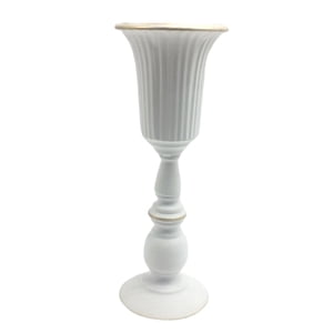 Bothyi - Florero De Flores De Metal, Soporte Para Mesa, Centros De Mesa Para Boda, Blanco