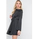 thumbnail image 3 of Vestido Liso con Cuello Recto y Lazo Delantero, 3 of 5