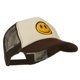 thumbnail image 5 of Gorra E4Hats.com Smile Face bordada en la parte trasera de malla de espuma, color marrón, 5 of 5