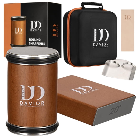 Afilador De Cuchillos Rolling Con Discos De Diamante De 15° Y 20°