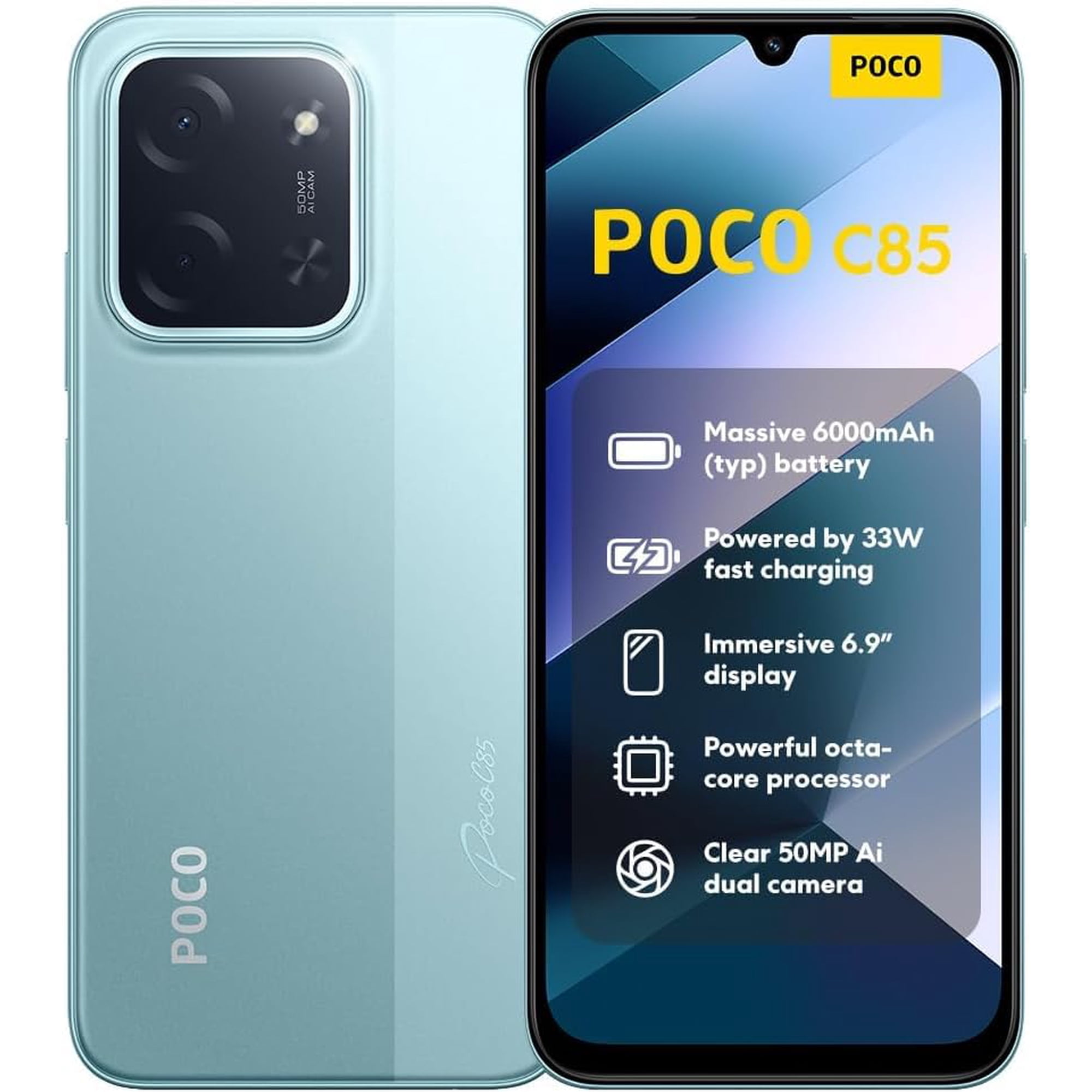 Smartphone Xiaomi Poco C85 4g Lte 256gb + 8gb (verde)