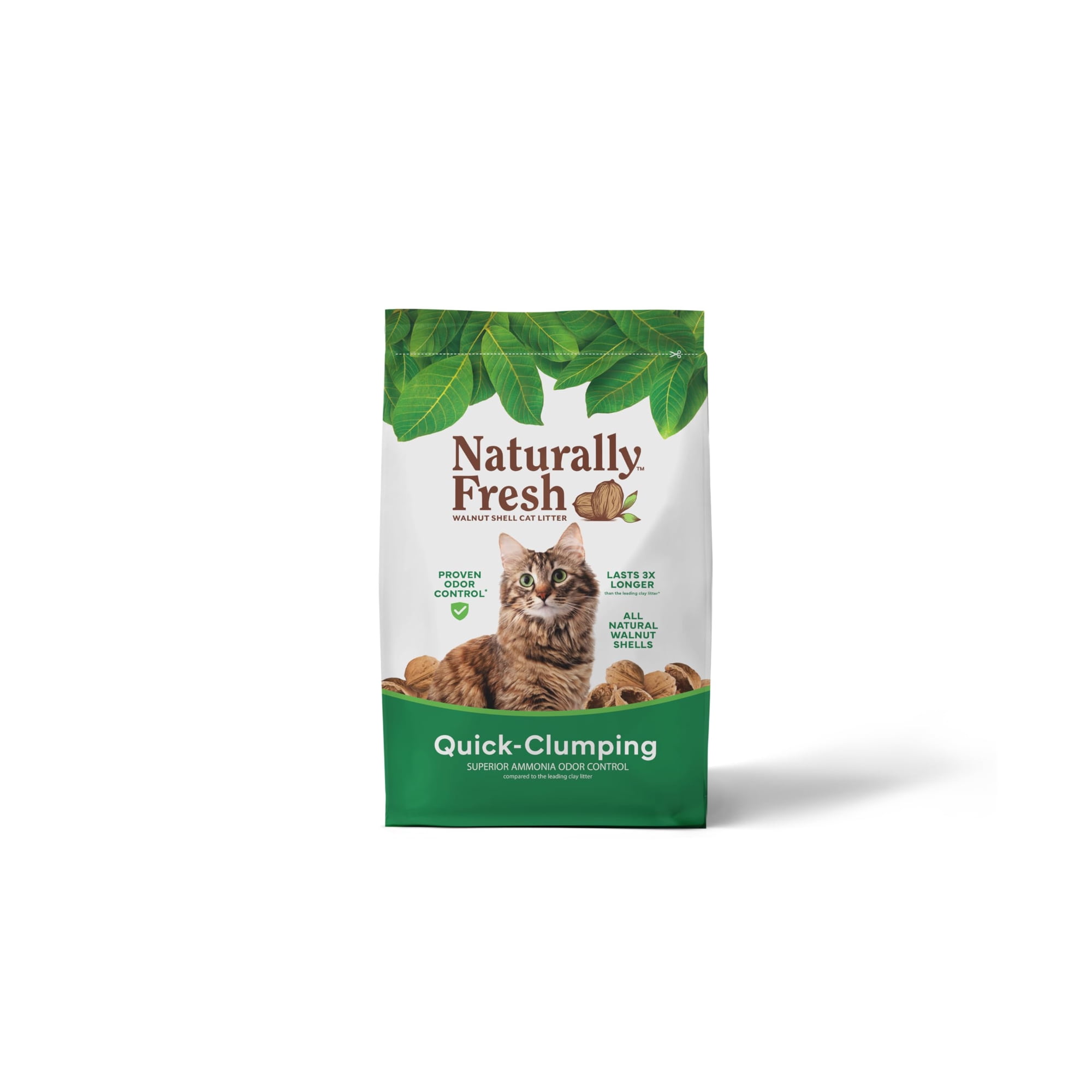Naturally Fresh - Arena Para Gatos Con Cáscaras De Nuez Naturalmente Frescas, 13,6 Kg