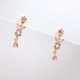 thumbnail image 3 of Aros Colgantes Mariposa, Tricolor Y Gotas, 3 of 3