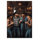 thumbnail image 5 of Sombrero Vaquero Estilo Western Cowboy Unisex Adulto Negro Talla Única, 5 of 5