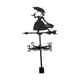 thumbnail image 3 of Lady Roof Mount Weather Vane Ornament Decoración del jardín Decoración del viento Medición de la herramienta Metal Weatherervane para invernaderos de, 3 of 5