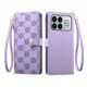 thumbnail image 1 of Funda Billetera con Cierre para [Xiaomi Poco F8 Ultra] con Tarjetero, Soporte y Correa de ManoMorado, 1 of 5